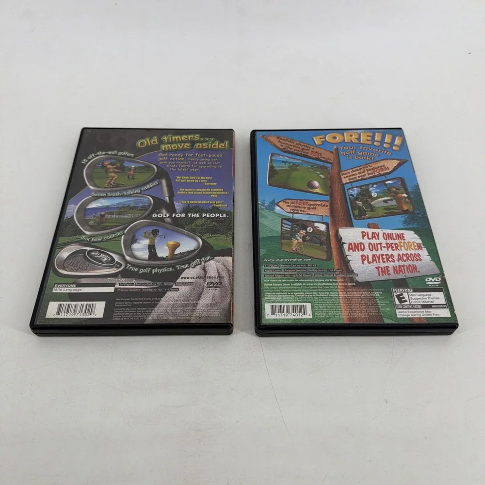 Hot Shots Golf 3 & Fore! (PS2 PlayStation 2) (260119)